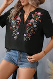 Floral Detail T-Shirt