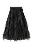 Flowing Layered Casual Skirt