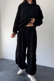 Relaxed Hoodie and Pants Set