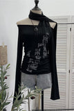 Asymmetrical Layered T-Shirt
