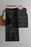 Stylish Crochet Skirt Set