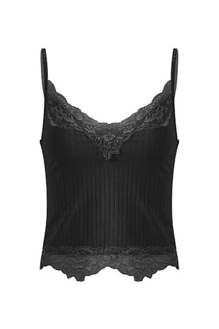 Lace Trim V-Neck Camisole