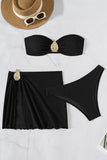 Elegant Three-Piece Bikini Set