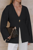 Elegant Button-Detail Jacket