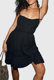 Ruffle Trim Summer Cami Dress