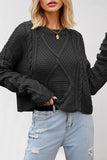 Classic Cable-Knit Sweater