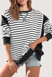 Striped Casual Long-Sleeve T-Shirt
