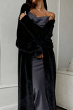 Cozy Longline Open-Front Cardigan