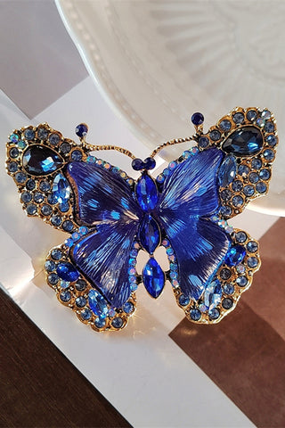 Butterfly Crystal Brooch