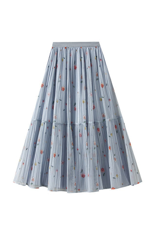 Floral Print Skirt