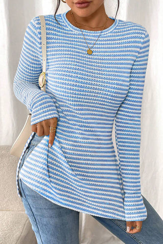 Striped Long-Sleeve T-Shirt