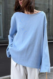 Oversized Knit Top