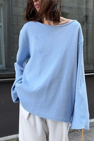 Oversized Knit Top