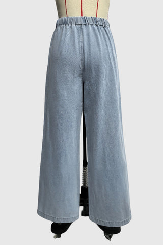 Tie-Front Sleeveless Pants Set