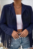 Fringe Detail Blazer