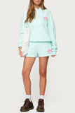 Graphic Print Oversized Hoodie