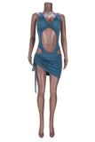 Cut-Out Bikini-Inspired Dress