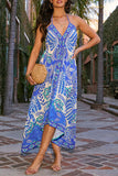 Boho Halter Flow Maxi Dress