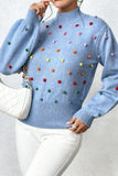 Playful Polka Dot Sweater