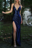 Elegant Strappy Evening Dress
