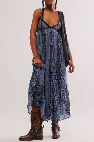 Flowing Maxi Slip Dress