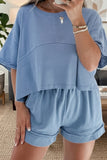 Cozy Two-Piece Short Set