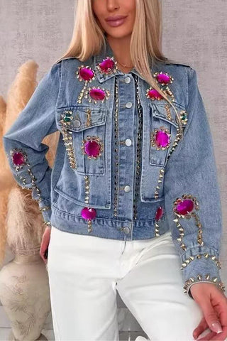 Embellished Denim Jacket