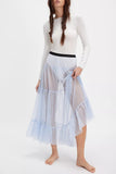 Flowy Sheer Maxi Skirt