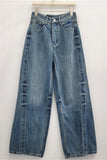 Classic Wide-Leg Straight Jeans