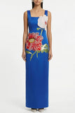 Floral Embellished Maxi Dress