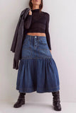 Versatile Denim Skirt