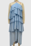 Layered Ruffle Casual Dress