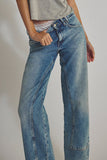 Classic Straight-Leg Denim Jeans