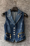 Button-Front Tailored Vest