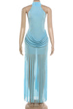 Fringe Detail Night Out Dress