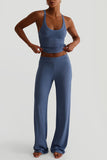 Ribbed Tank and Pants Set