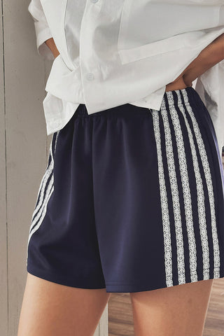 Striped Casual Shorts