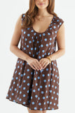 Spaghetti Strap Polka Dot Dress