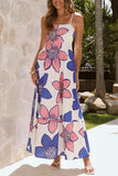 Floral Print Casual Maxi Dress