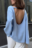 Oversized Knit Top