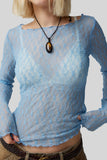 Long Sleeve Lace Top