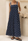 Polka Dot Maxi Dress