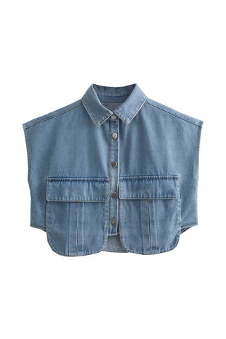 Button-Front Utility Vest