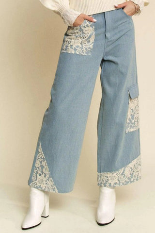 Elegant Straight Denim Pants
