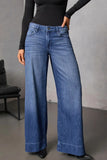 Wide-Leg Straight Jeans for Effortless Style