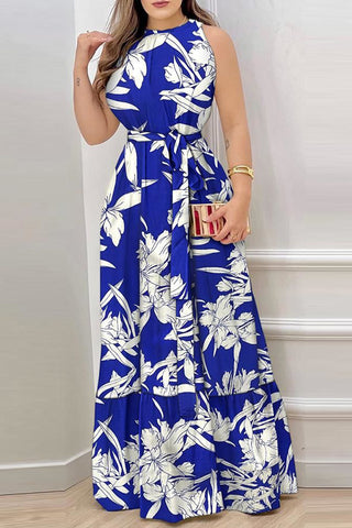 Bold Print Maxi Dress