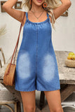 Casual Denim Romper
