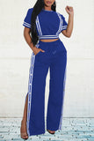 Striped Sporty Pants Set