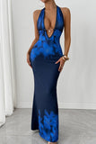 Elegant Halter Maxi Dress