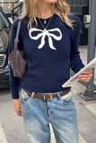 Bow Detail Knit Sweater